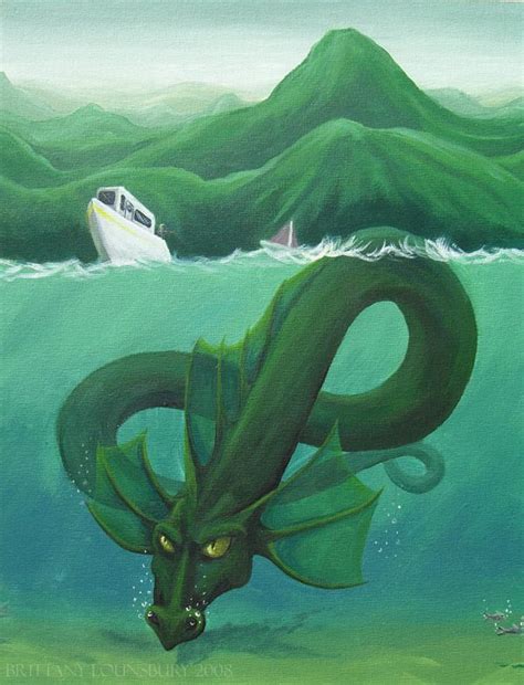 Loch Ness Monster By ~terrizae On Deviantart Lake Monsters Loch Ness