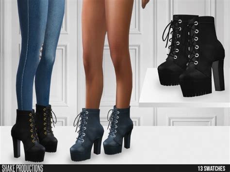 573 High Heel Boots By Shakeproductions At Tsr Sims 4 Updates