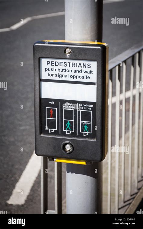 Push Button Pedestrian Road Crossing Hi Res Stock Photography And