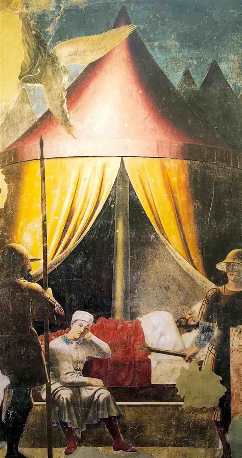 El Sueño De Constantino Piero Della Francesca Historia Arte Ha