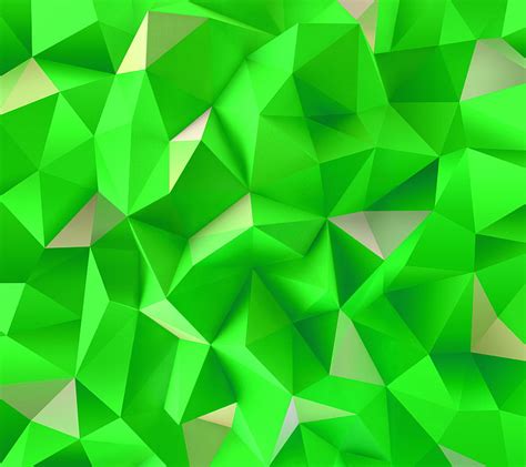 Online Crop Hd Wallpaper Green Wallpaper Abstraction Triangles