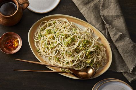 Ginger Scallion Noodles Pop And Thistle