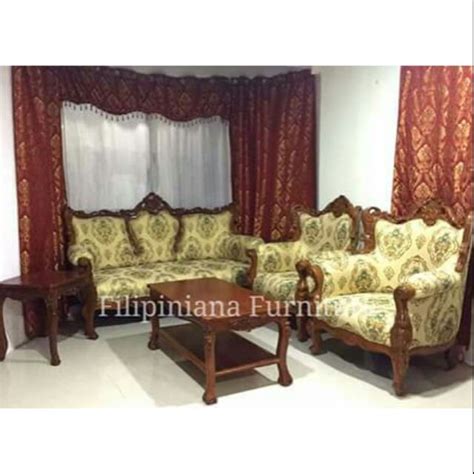Narra Sofa Set Design Philippines