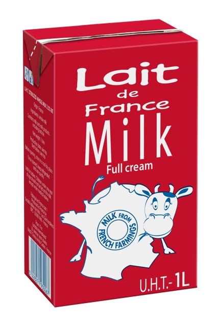 Lait De France Uht Semi Skimmed Milk 15 Fat 1l