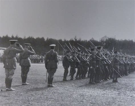 Image 38th Battalion Ottawa Cef Parade On Field In Bermuda 1915