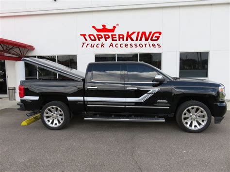 Chevy Silverado Leer 700 And Side Steps Topperking Topperking