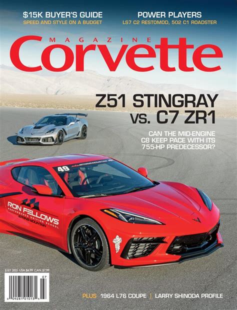 Back Issues Corvette Magazine