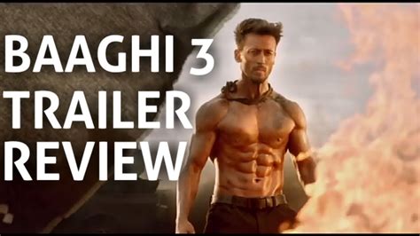 Baaghi 3 Trailer Review Tiger Shroff Shraddha Riteish YouTube