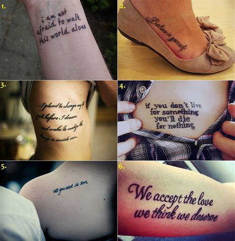 Tatuagens De Frases Para Se Inspirar