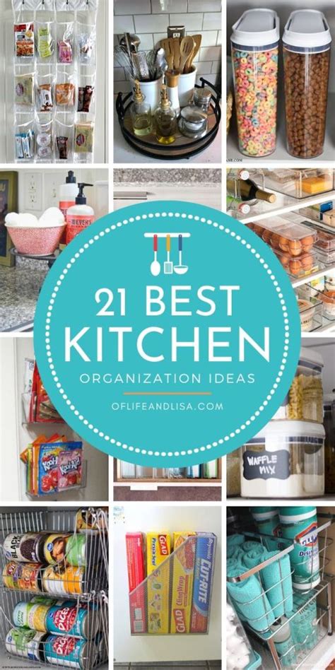 21 Brilliant Diy Kitchen Organization Ideas Of Life And Lisa