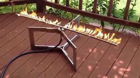 It is fuelled by propane, a liquid gas which is supplied to the pit via a pipe attached to a propane tank. DIY Propane 48" T-Burner Fire Table Kit from EasyFirePits ...