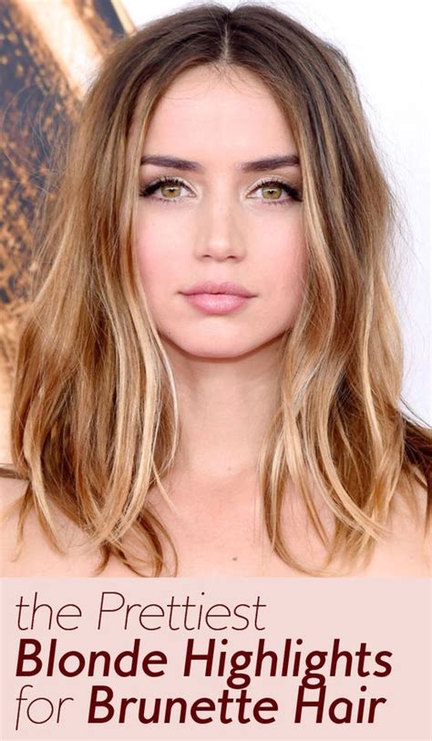 The Prettiest Blonde Highlights For Brown Hair Brunette With Blonde