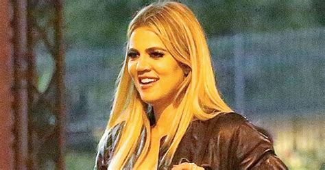 Khloe Kardashian Flashes Famous Derriére In See Through Catsuit As She