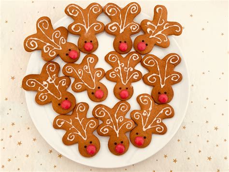 Gingerbread Reindeer Christmas Gingerbread Gingerbread Cookies