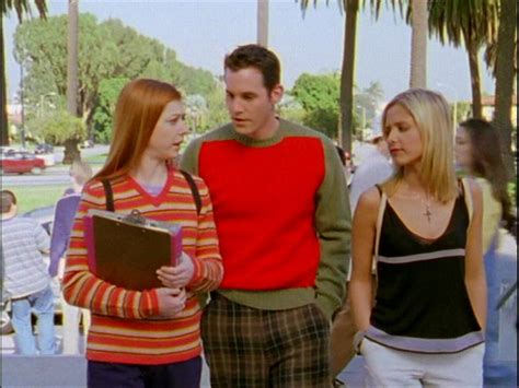 Xander Neon Top With Plaid Pants Worn In Passion Buffy The Vampire