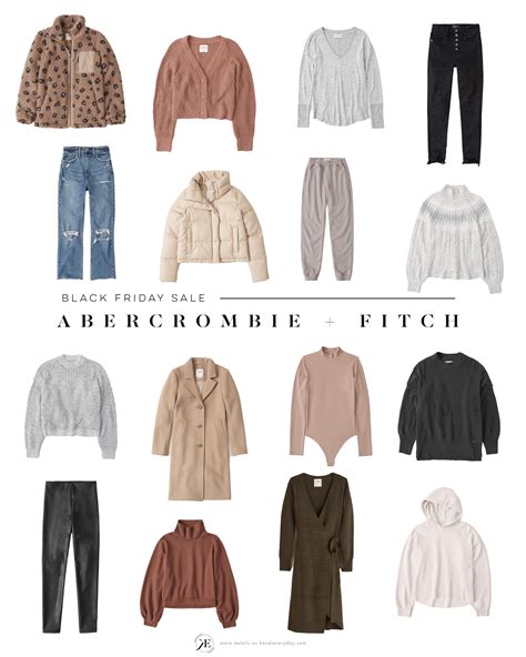 What Kind Of Sales For Abercrombie For Black Friday - Black Friday Sales: Abercrombie & Fitch | Kendi Everyday