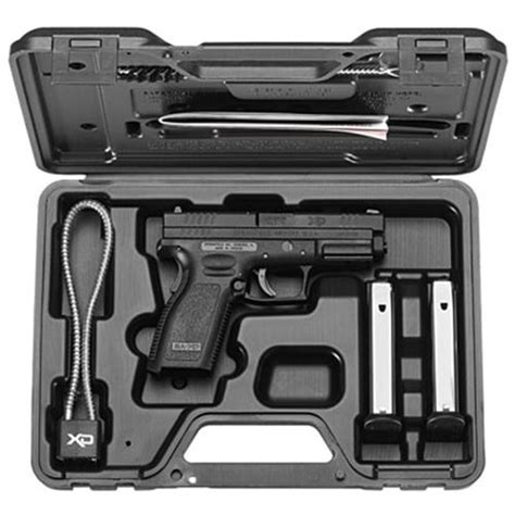 Springfield Xd 9mm 101 4 Pistol In Black Essential Package Xd9101