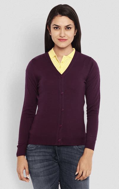 Purple Park Avenue Woman Regular Fit Sweater At Rs 839piece In Coimbatore Id 18730880897