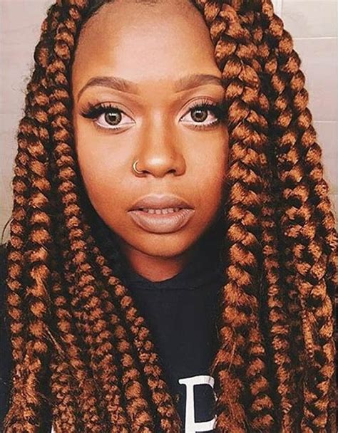 41 Best Jumbo Box Braids Hairstyles Page 2 Of 4 Stayglam