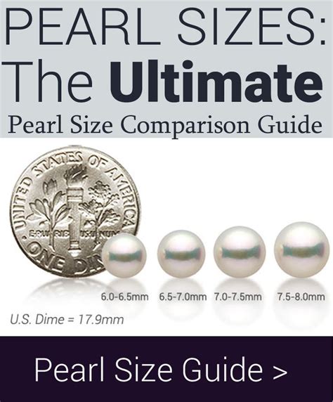 Pearl Size Guide Pearl Size Pearl Jewelry Design Jewelry Supplies