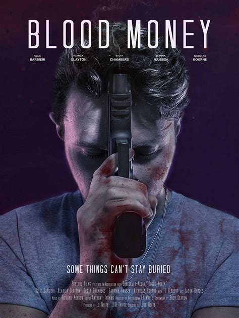 Blood Money Movie Cover Photoshoot