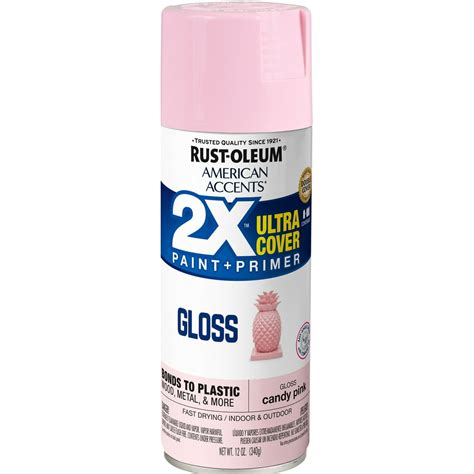 Candy Pink Rust Oleum American Accents 2x Ultra Cover Gloss Spray