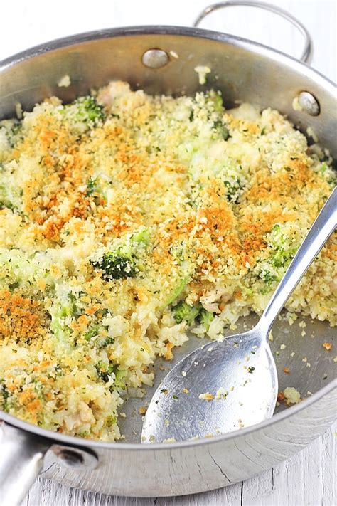 Sprinkle the cheese all over the top and bake until the cheese is melted and bubbling, about 5 just made your cheesy rotisserie chicken enchilada skillet with ground beef instead of chicken. Cheesy Chicken, Broccoli and Rice Skillet • Now Cook This!