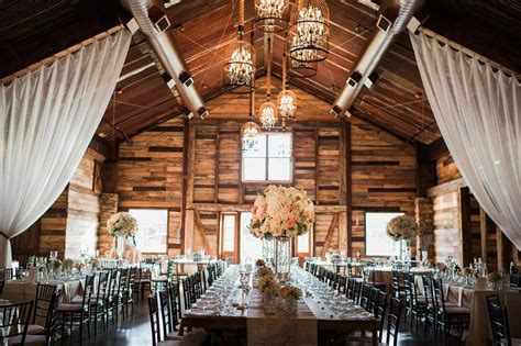 Our collection of essex wedding venues has something for every couple, from glitzy mansions to a more unusual wedding venue at a sporting club! Elegant Barn Wedding Featuring Bold Red Blooms by ...