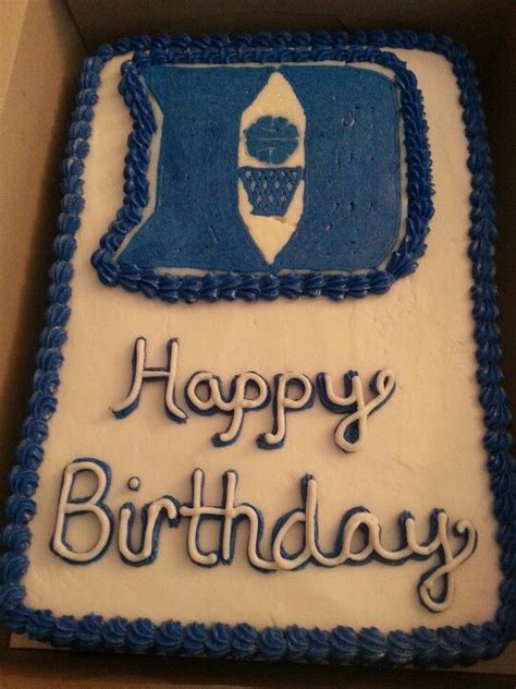 Duke Birthday Cake Cake Cake Designs Birthday Birthday Cake