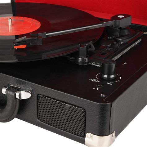 Digitnow Turntable Record Player 3speeds With Built In Stereo Speakers