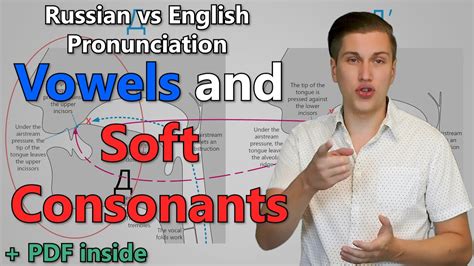 russian vs english pronunciation vowels and soft consonants youtube