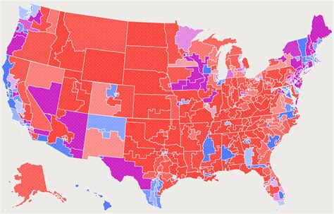 Map Of Us House Districts Anetta Mathilda