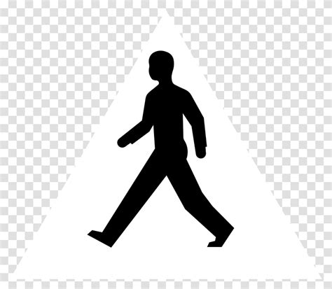 Man Walking Person Male Walk Adult Silhouette Pedestrian Crossing