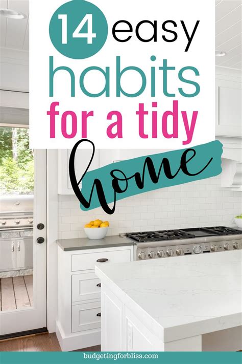 14 Daily Habits To Keep Your House Clean Budgeting For Bliss Clean