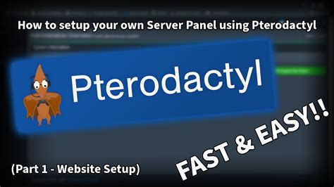 How To Setup Your Own Pterodactyl Panel Part Website Setup