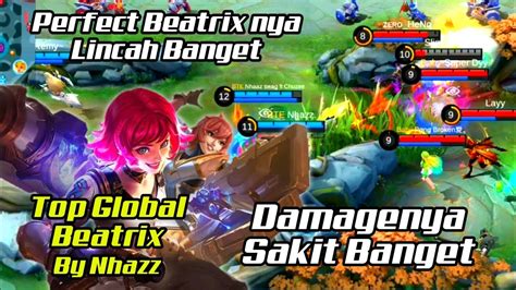 Gameplay Gila Beatrix Nya Sangat Licin Build Emblem Terbaru Top