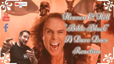 Heaven And Hell Bible Black A Dave Does Reaction Youtube