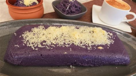 recipe hack creamy ube halaya filipino purple yam pudding no actual purple yam and butter