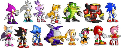 Team Sonic Racing Fifteen Characters Who Will Be Excluded