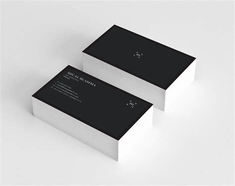 Business card printing is a simple process — just choose a template or a custom design, and then select from a variety of colors, features, and finishes for a more premium feel. Basic Visit Card Template (With images) | Visiting cards ...