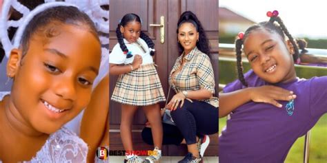 See New Photos And Video Of Hajia4real S Daughter Looking Beautiful Just Like Her