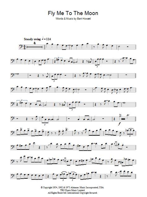 Great piece of music if you want to try something different. Fly Me To The Moon (In Other Words) | Sheet Music Direct