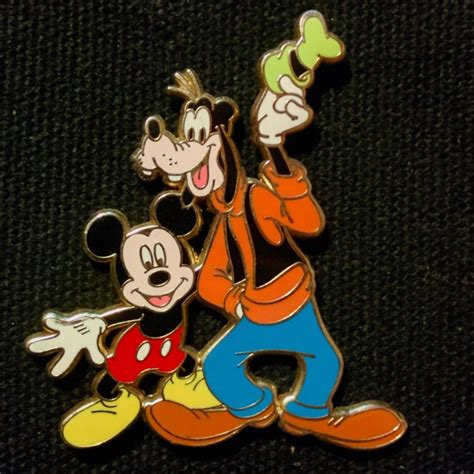mickey mouse and goofy friends are forever disney trading pin disney trading pins mickey
