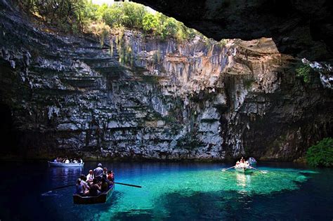 The Breathtaking Melissani Cave In Greece Twistedsifter