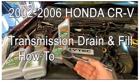 2007 Honda Crv Transmission Fluid