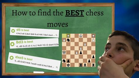 How To Find The Best Move In Chess Youtube