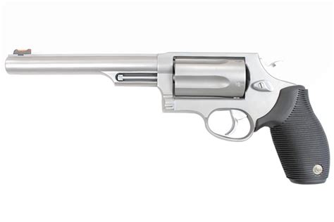 Taurus Judge 410ga45lc Stainless Revolver With 65 Inch Barrel Vance