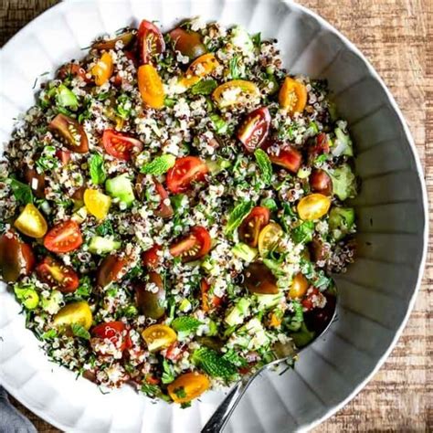 The Best Quinoa Tabbouleh Salad Recipe Foolproof Living