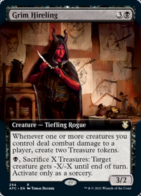 Grim Hireling Extended Art Of Afc 75