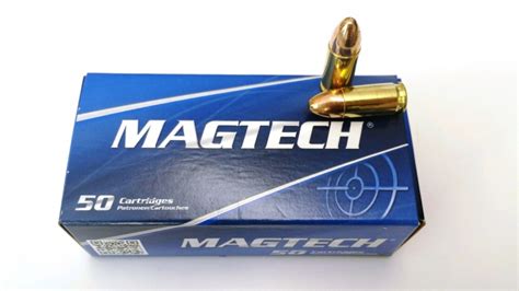 Magtech Pistolenpatrone 9mm Luger Fmj 124grs 9x19